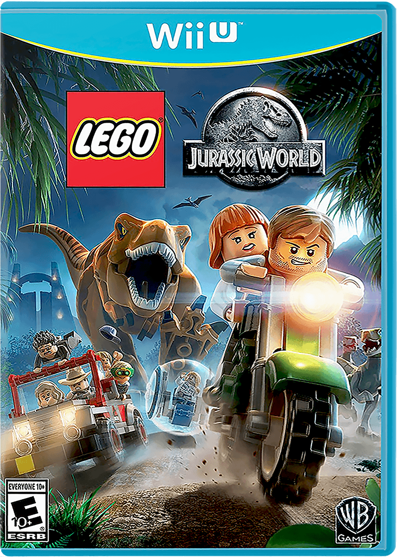 LEGO Jurassic World box art for Wii U